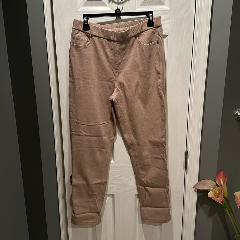 Isaac Mizrahi live stretch pants